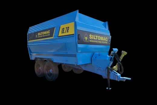 Misturador de ração tracionado 18.7R