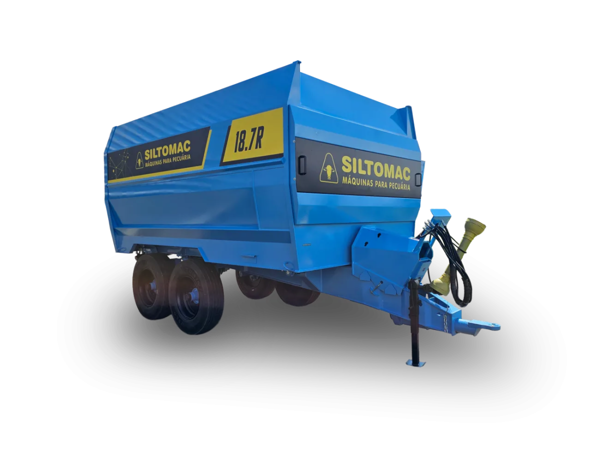 Misturador de ração tracionado 18.7R